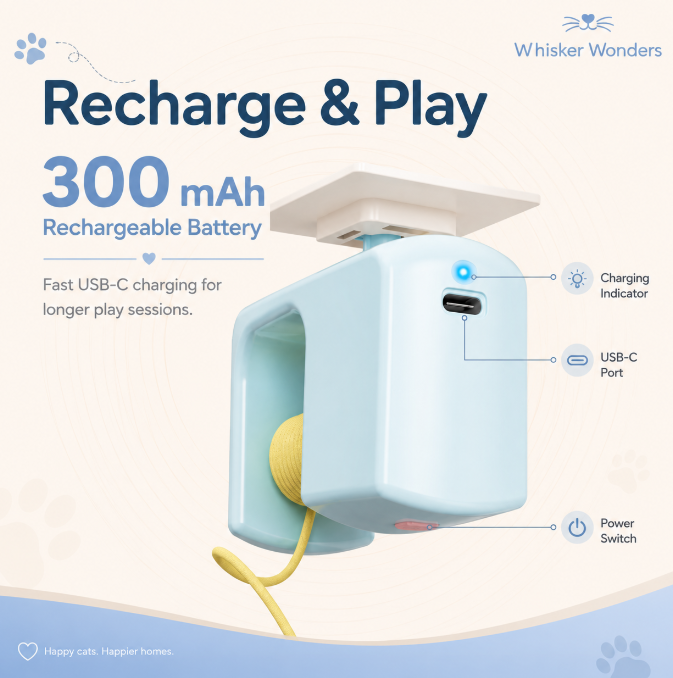 SpinPlay™ Interactive Cat Toy