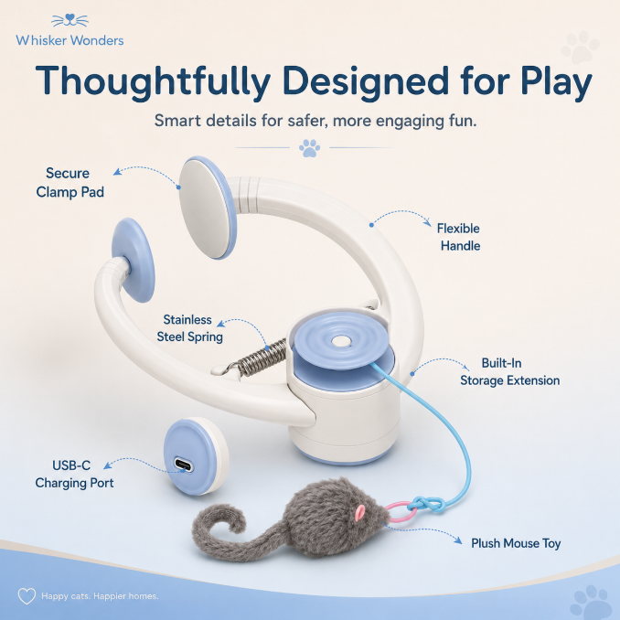 SpinPlay™ Interactive Cat Toy